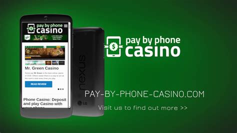 casinos that accept phone payments